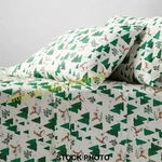 400 Thread Count Christmas Holiday Performance Sheet Set Winter Scene Threshold. Fixed Price $45.00.