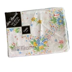 Vintage Lady Pepperell Iron Muslin Stephanie Floral Twin Flat Sheet Nos. Fixed Price $8.99.