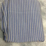 Ralph Lauren Belgravia Sorrell Blue Stripe Full Flat Sheet 100% Cotton. Fixed Price $40.00.