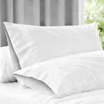 Pizuna Pure 100% Cotton Pillow Cases Queen Size Set Of 2 White, 600 Thread Co.... Fixed Price $33.87.