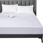 Cotton Fitted Sheet Full 300 Thread Count Soft Breathable 8-10" Deep Pocket S.... Fixed Price $30.29.