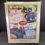 Merve Textile Double Bedding Sheet Set Made Turkey Nib Sailboat Lake Vtg. Fixed Price $29.98.
