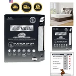 Allerease Platinum Zip-off Top Waterproof Mattress Protector Queen Size 360 D.... Fixed Price $108.01.
