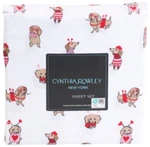 Cynthia Rowley Twin Size Dachshund Sheet Set - Valentine's Heart Weiner Dog. Fixed Price $53.00.