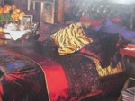 Ralph Lauren Brentford Jewel Tone Blue Red Floral Flat Sheet Irregular - Queen. Fixed Price $169.99.