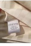 New Frette Sophia Collection 100%COTTON Tuxedo Stripe Queen Duvet Cover. Fixed Price $129.00.