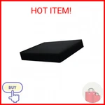 Sfoothome Black Fitted Sheet, 14 Inch Pocket Deep, Microfiber Sheets, Queen Size. Fixed Price $14.58.