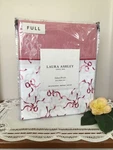 Laura Ashley Full Sheet Set Trailing Bows White With Red New Tag. Fixed Price $45.00.