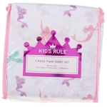 3-PIECE Multicolored Set For Kids & Girls 1 Flat Sheet, Mermaid Twin. Fixed Price $38.22.