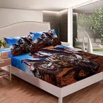 Feelyou Motorbike Fitted Sheet Dirt Sports Motorcycle Bedding .... Fixed Price $52.68.