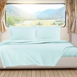 Nestl Short Queen Sheets, Rv Set For Campers, Deep Pockets Fitted Bunk. Fixed Price $51.99.