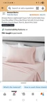 Serta Simply Clean Hypoallergenic Stain Resistant Deep Pocket Sheet Set Twin Xl. Fixed Price $20.00.
