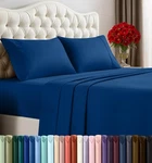Utopia Bedding Queen Size Set 4 Piece Sheets, Soft And Breathable.... Fixed Price $43.95.