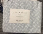 Lucky Brand Baja Stripe Cotton 230-THREAD Count 4-PC. King Sheet Set. Fixed Price $59.99.
