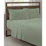 Homestead Fashions 3-PIECE Twin Sheet Set Green Microfiber Bedding. Fixed Price $26.99.