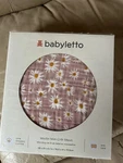 Brand New Box Babyletto Muslin Mini Crib Sheet Daisy 100% Organic Cotton. Fixed Price $17.55.