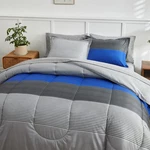 Flysheep Ombre Boho Striped Bed Bag 6 Pieces Twin Size, Blue And Grey St.... Fixed Price $55.61.