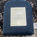 Full 100% Linen Sheet Set Dark Mineral Blue - Casaluna. Fixed Price $60.00.