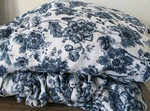 Blanc & Bleu King Bed Sheet Set. Fixed Price $32.50.