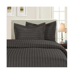 Elegant Comfort Black Stripe Wrinkle-free 3 Pc King/california Duvet Cover Set. Fixed Price $22.20.