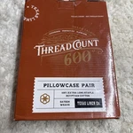 Texas Linen Co. 100% Extra Long Staple Egyptian Cotton Queen Size White 600TC. Fixed Price $17.99.