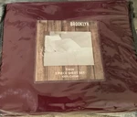 Brooklyn Loom Classic Cotton Solid Sheet Set (burgundy) Twin Size. Fixed Price $28.88.