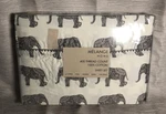 Melange Home Thread Count T400 Elephants Sheet Set Grey Twin Size. Fixed Price $99.00.