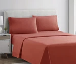 Clara Clark Microfiber 4 Pc King Orange Sheets Allergy Free 1800 Premier Set. Fixed Price $34.99.