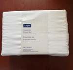 Casper Hyperlite Cooling Grid Weave 100% Lyocell White 4PC King Sheet Set Nwt!. Fixed Price $103.46.