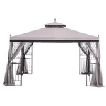 Sunjoy Canopy For Parlay Gazebo (10X12 Ft) L-GZ288PST-4H At Amazon A111001500. Fixed Price $120.00.