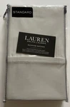 Ralph Lauren Dunham Sateen Standard Pillowcases Silver 300 Tc New! 2. Fixed Price $31.50.