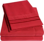 1500 Supreme Collection Bed Sheet Set - Extra Soft, Elastic Corner Straps, Deep. Fixed Price $49.99.