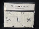 Vintage 1990S Tommy Hilfiger Pillowcase 2 Dog New Twin Xl Set. Fixed Price $115.00.