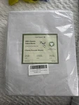 Lane Linen Sheet 100% Organic Cotton Set 4-PIECE Pure Full, White. Fixed Price $35.00.