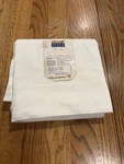 Nos Vintage Penney Pencil Twin Bed Flat Superior Sheet White 72X103.5. Fixed Price $13.50.