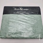 Vintage Ralph Lauren Bed Sheet Avery Green Floral Twin Flat. Fixed Price $179.89.