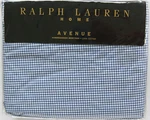 Ralph Lauren Butler Check Italian Haberdashery Shirtings Cal King Fitted Sheet. Fixed Price $324.99.