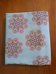 Alcove Orange Boho Design Flat Sheet Queen Cotton Blend. Fixed Price $18.98.
