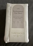 Threshold 400 Thread Count Performance Flat Sheet Twin White. Fixed Price $15.00.