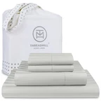 Threadmill 500 Count Full-size Damask Stripe, 4 Pc Luxury Cotton Sheet.... Fixed Price $77.42.