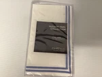 Hudson Park Collection Italian Percale Standard Pillow Sham White/blue New. Fixed Price $99.00.