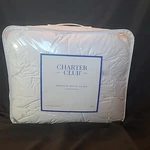 Charter Club Premium White Down Light Weight King Comforter $450 Msrp. Fixed Price $129.00.