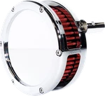 Feuling Parts Ba Slim Air Cleaner Kit Chrome Red Filter Twin Cam 5447-S. Fixed Price $679.95.