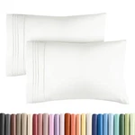 Pillow Cases Set 2, Hotel Quality Ultra Soft Covers By Cgk Linens. Fixed Price $20.99.