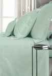 Yves Delorme Roma Athena Green King Fitted Sheet 500TC Luxury Percale France. Fixed Price $189.99.
