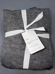 Pottery Barn -belgian Flax Linen Hemstitch Sheet Set- Heathered Charcoal- Queen. Fixed Price $189.00.