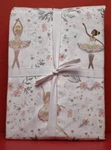 Pottery Barn Kids Ballerina Printed Organic Sheet Set, Queen Pink/multi Nwt. Fixed Price $132.95.