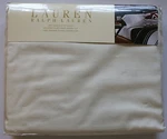 New Ralph Lauren Adobe Queen Flat Sheet Cream Jacquard Nip. Fixed Price $59.99.