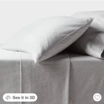 Threshold Queen Christmas Ultra Soft Flannel Sheet Set Brushed Melange Gray New. Fixed Price $45.00.