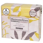 Metropolitan Home Bamboo 2500 Series Queen 6PC Sheet Set Deep Pocket Floral. Fixed Price $35.50.